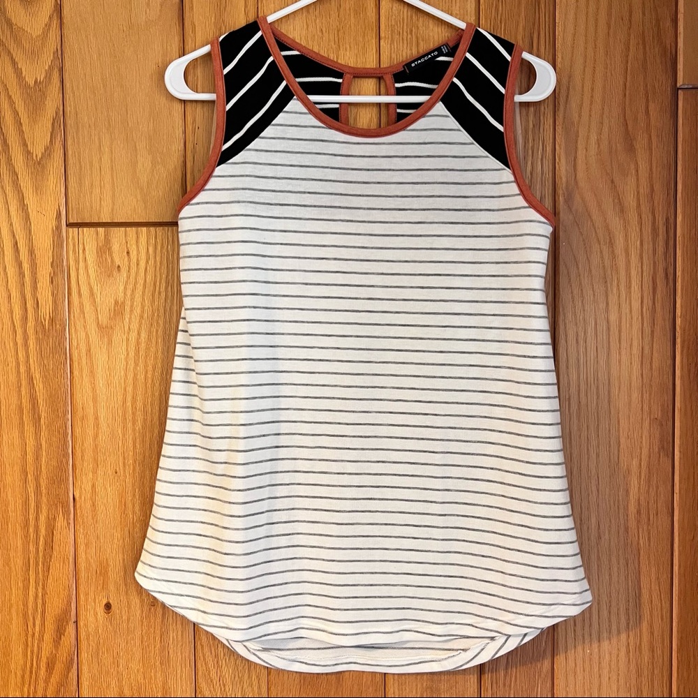 Staccato Stripe Tank